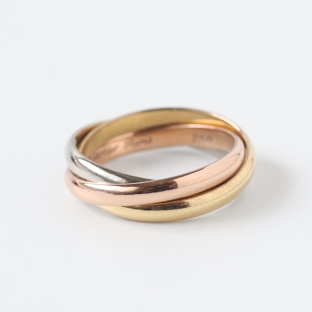 【VINTAGE】Cartier Trinity Ring 