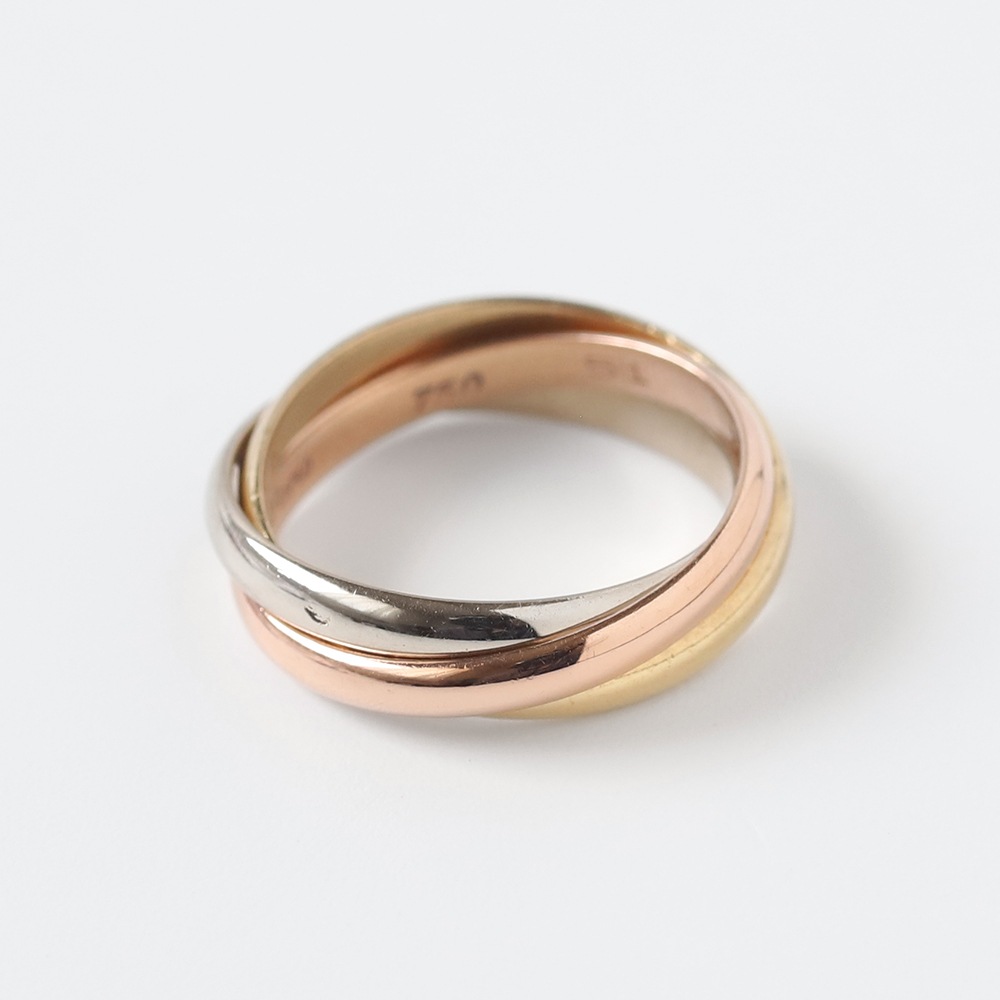 【VINTAGE】Cartier Trinity Ring 