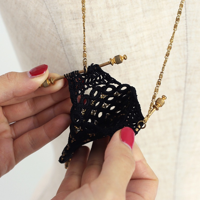 【1920s】French Handmade Purse