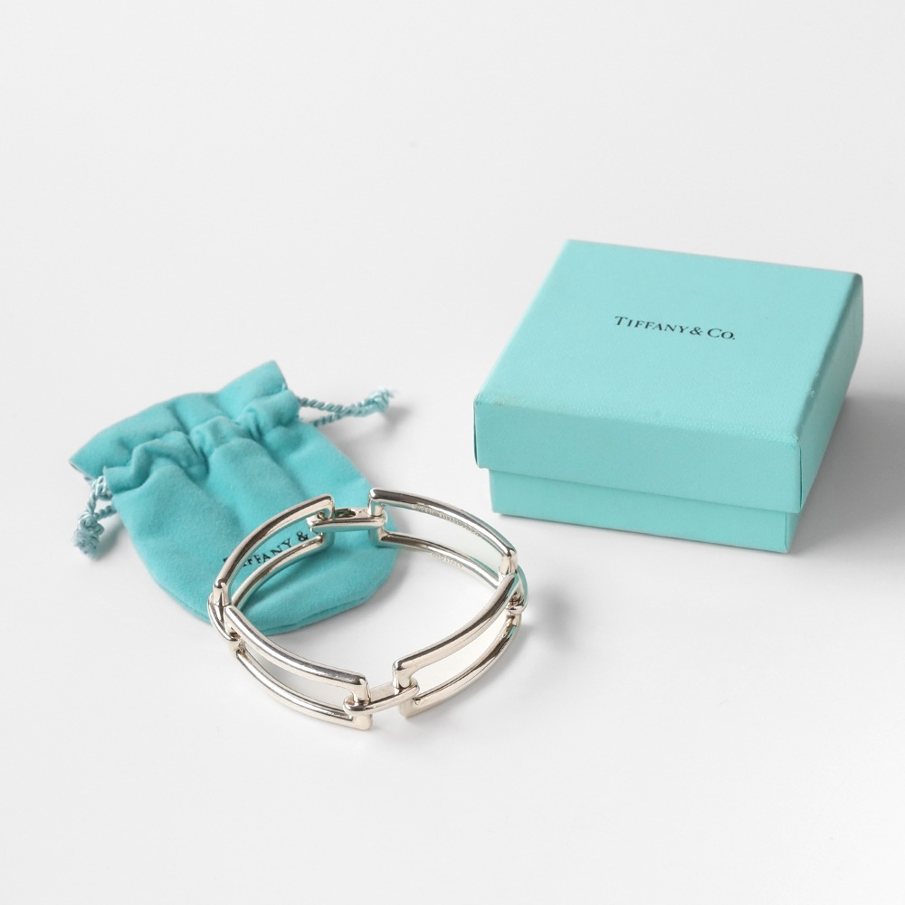 【2002】TIFFANY&Co. Square Link Bracelet