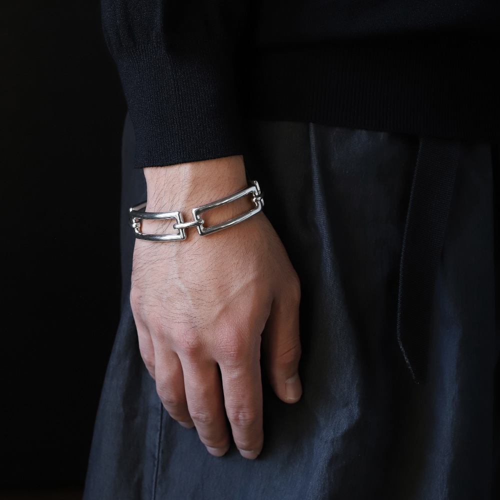 【2002】TIFFANY&Co. Square Link Bracelet