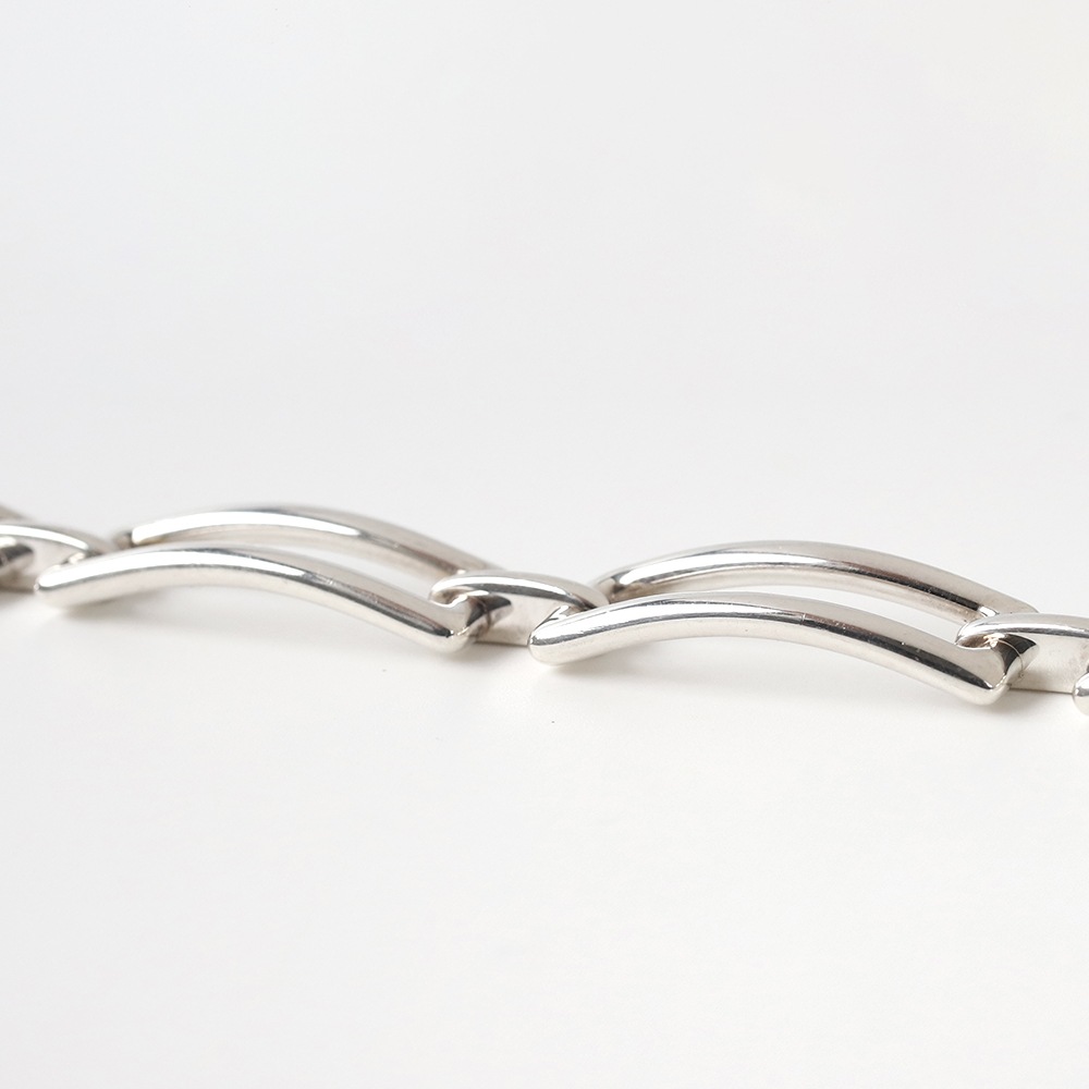 【2002】TIFFANY&Co. Square Link Bracelet