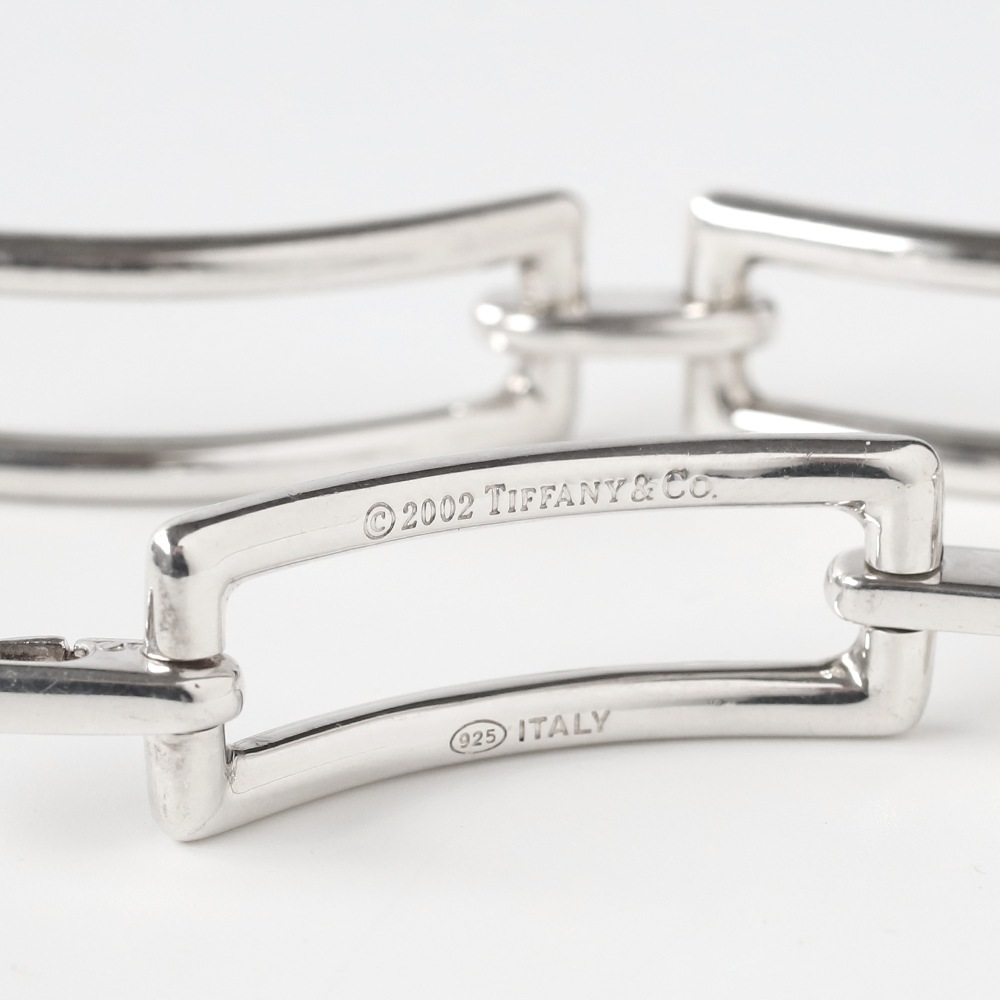【2002】TIFFANY&Co. Square Link Bracelet