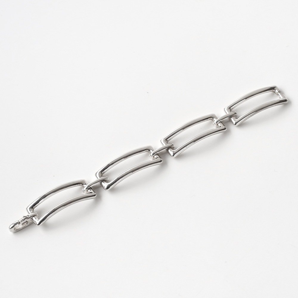 【2002】TIFFANY&Co. Square Link Bracelet