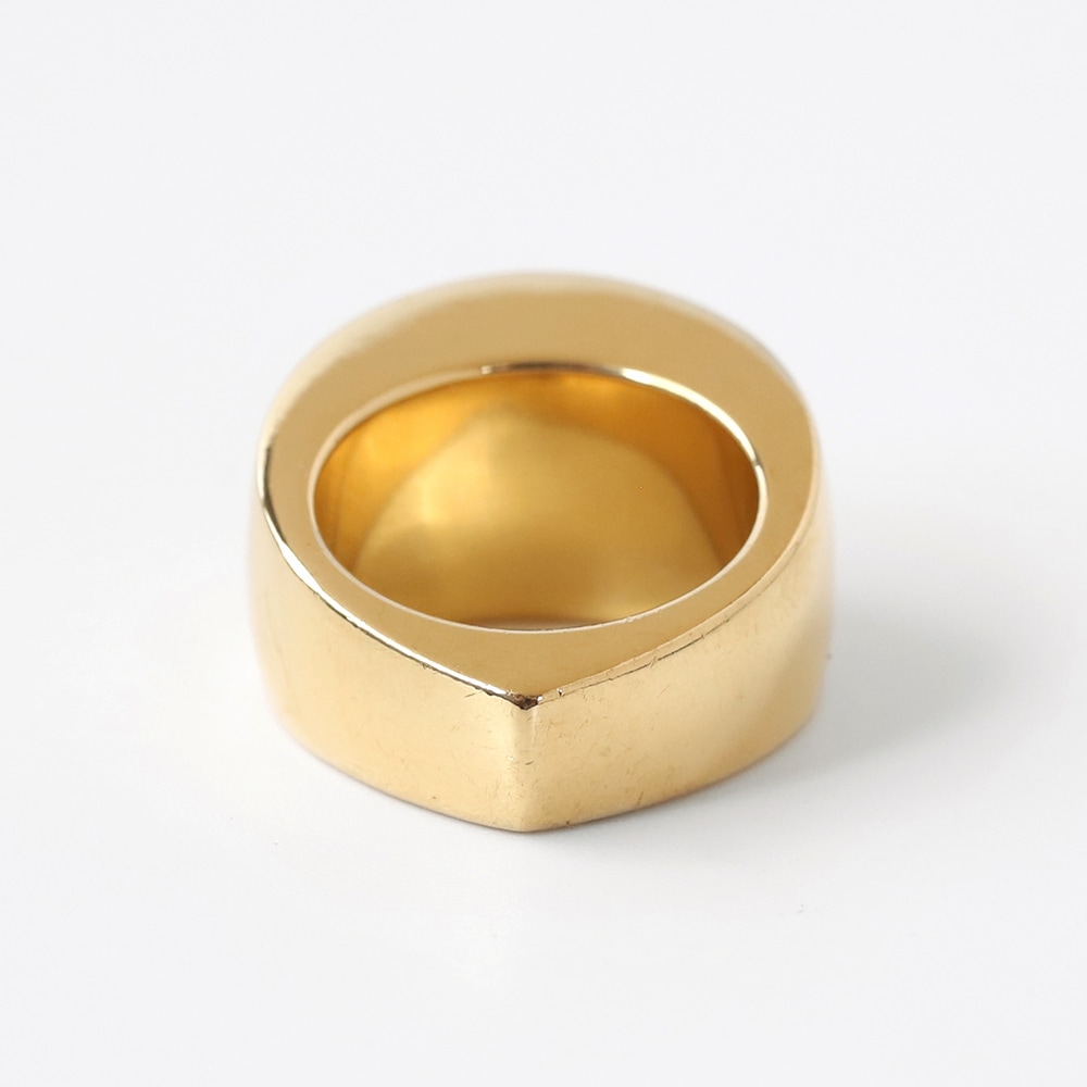 【2000】 PIAGET Teardrop Dome Ring 18k YG
