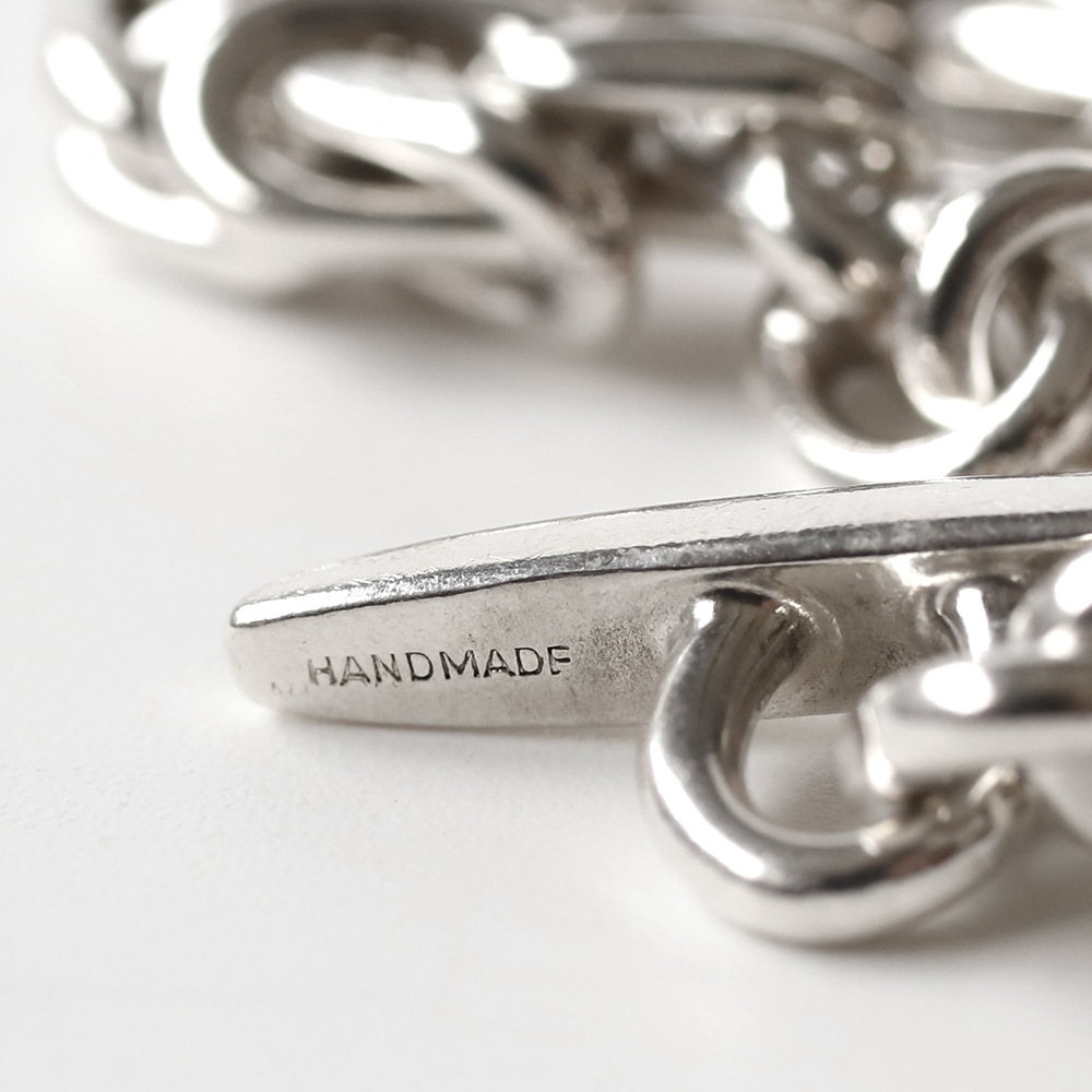 【1980s】Randers Solv<br>Denmark Anchor Chain Bracelet (S)