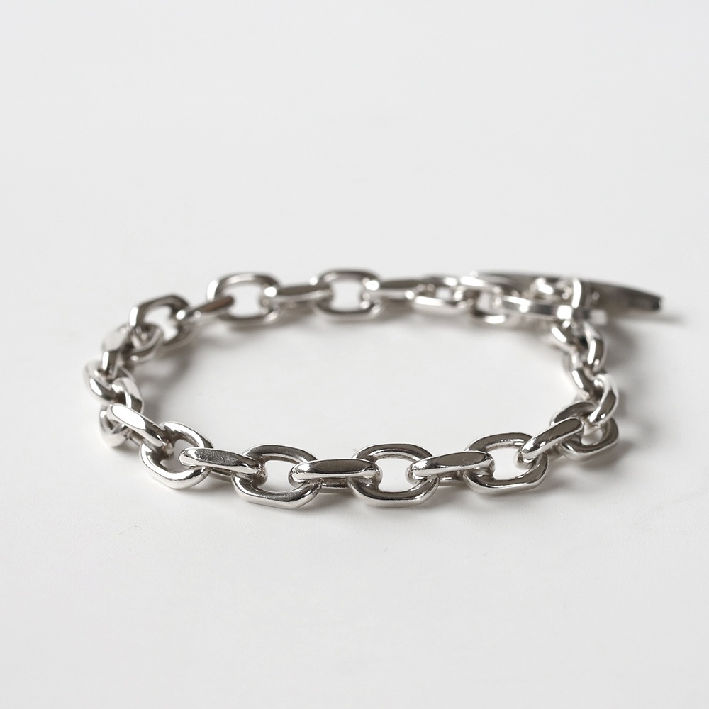 【1980s】Randers Solv<br>Denmark Anchor Chain Bracelet (S)
