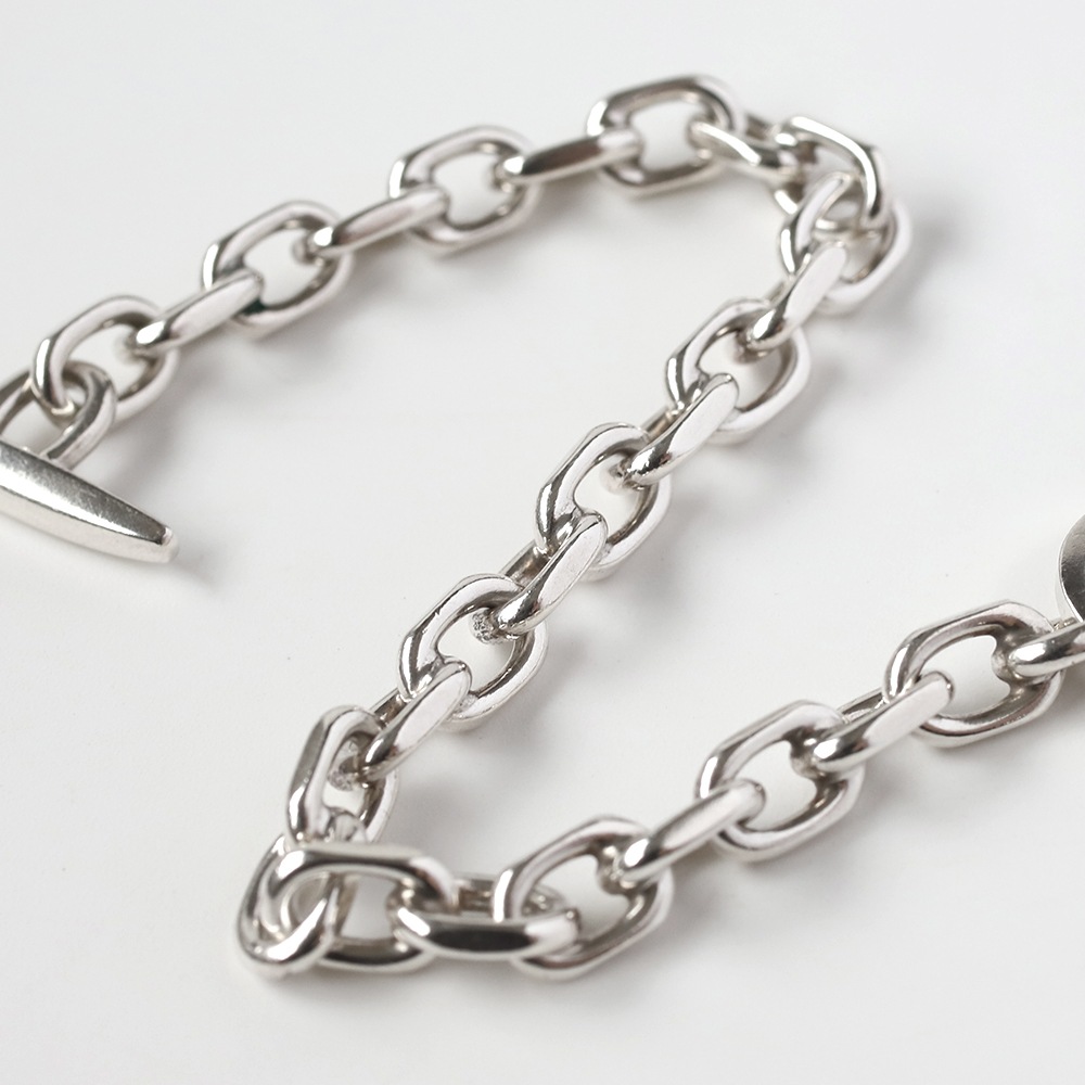 【1980s】Randers Solv<br>Denmark Anchor Chain Bracelet (S)