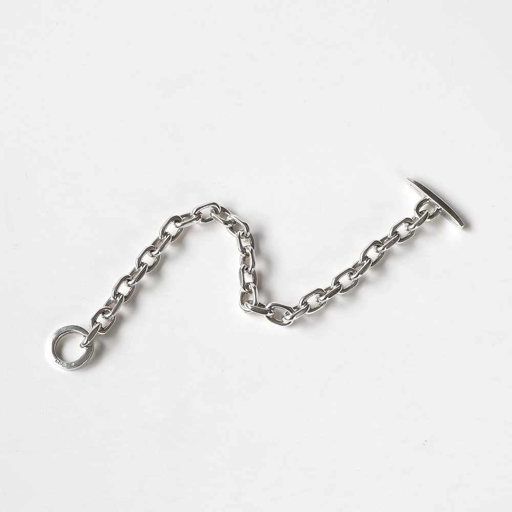 【1980s】Randers Solv<br>Denmark Anchor Chain Bracelet (S)