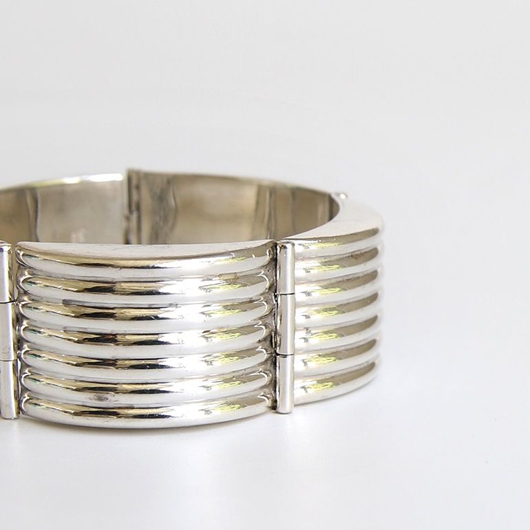 【VINTAGE】TIFFANY&Co. Mexico Wide Bracelet
