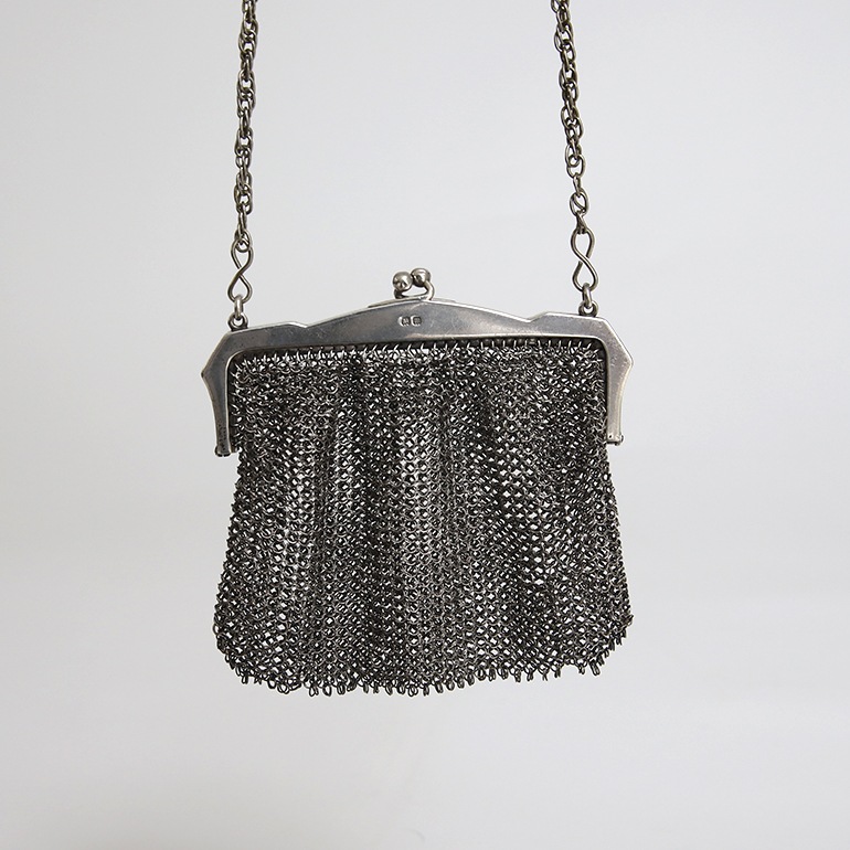 1911】Silver Mesh Bag | VINTAGE | MATILDE