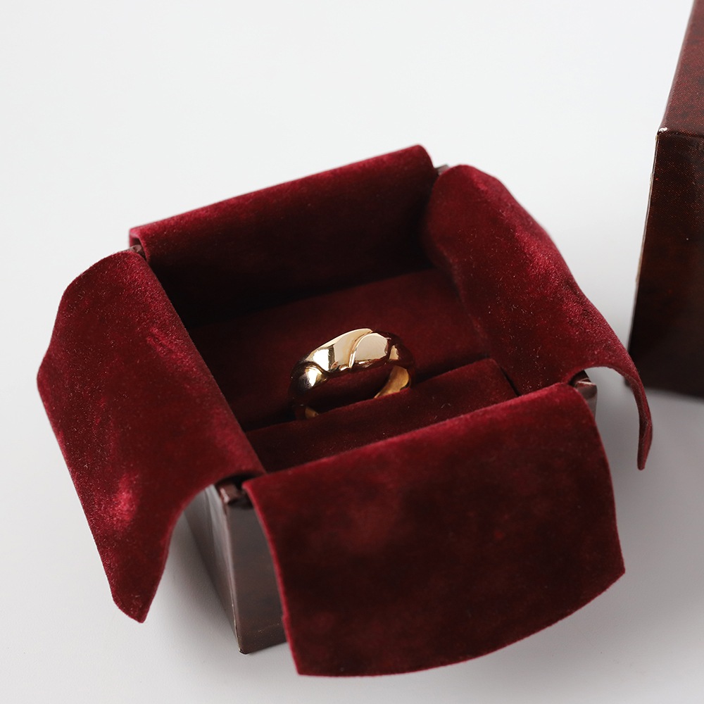 【VINTAGE】Georg Jensen<br>14k Gold Modern Ring by Ole Kortzau