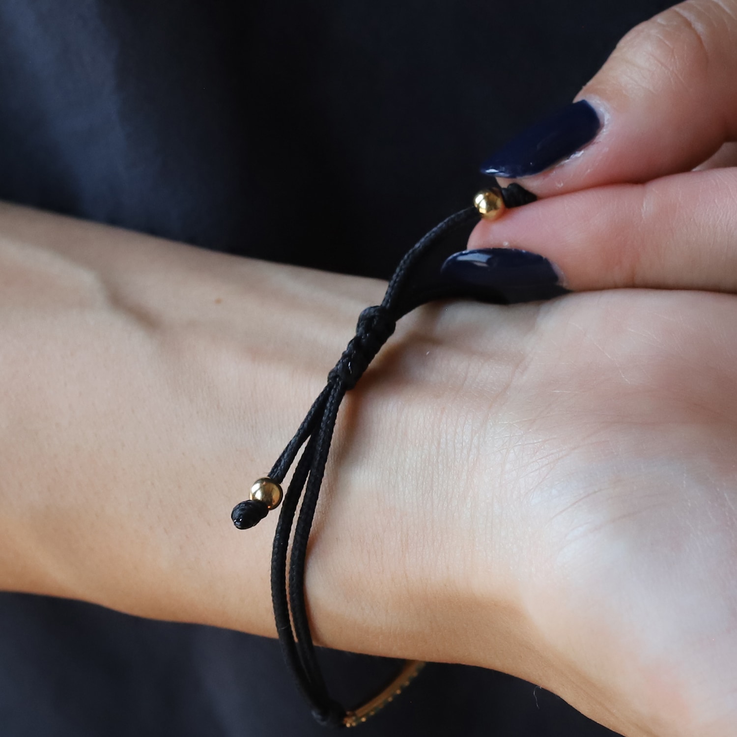 【OLD】TIFFANY&Co. Metro Bar Bracelet 18KYG×Tsavorite Garnet