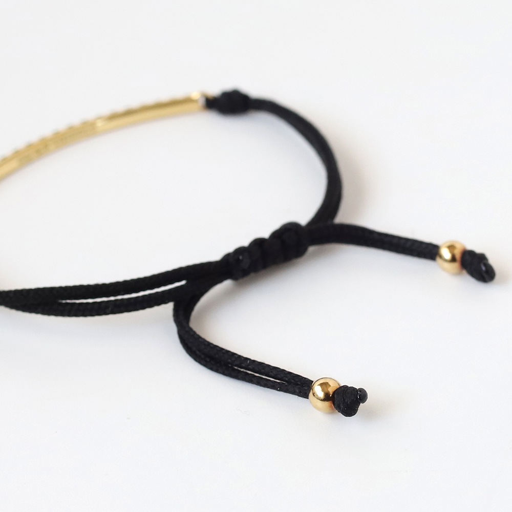 【OLD】TIFFANY&Co. Metro Bar Bracelet 18KYG×Tsavorite Garnet