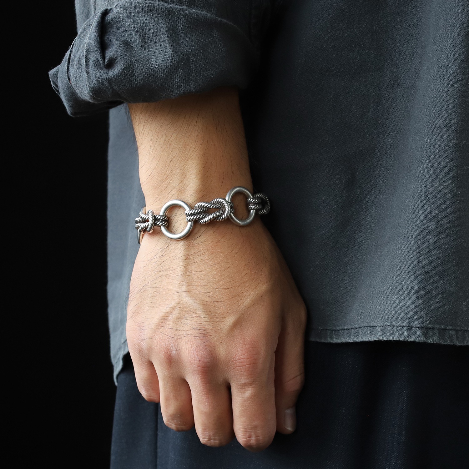 【1960s】HERMES Audierne Bracelet GM SV800