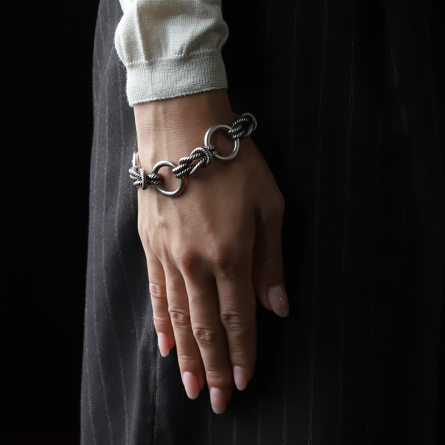 【1960s】HERMES Audierne Bracelet GM SV800