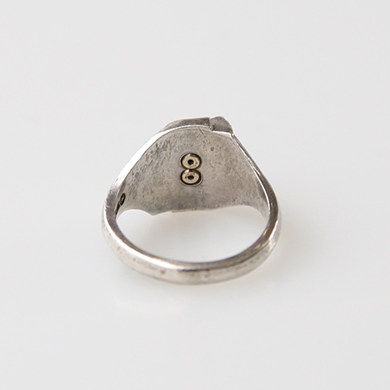 【1975】JOSTEN SILVER CLASS RING