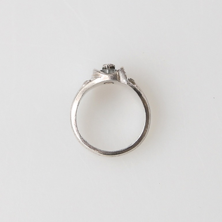 【1975】JOSTEN SILVER CLASS RING