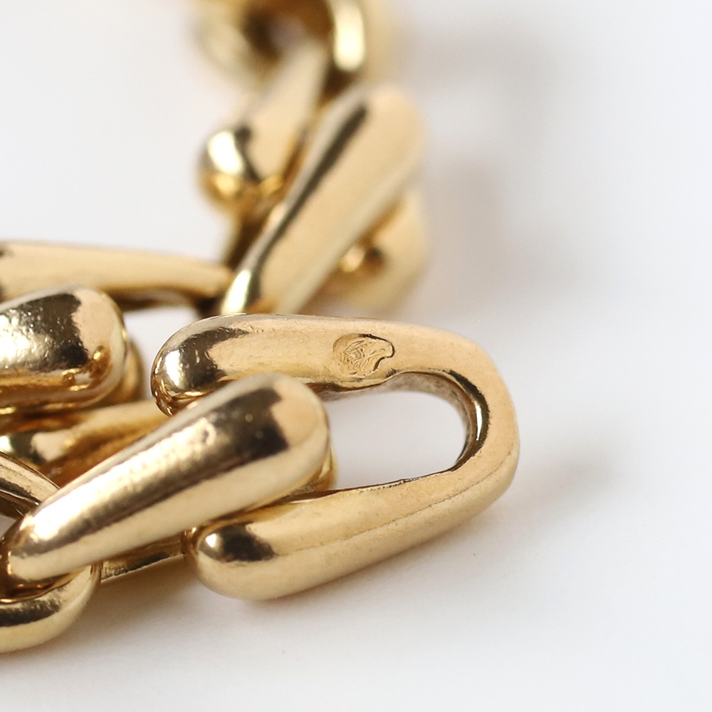 【VINTAGE】CARTIER Grain d'epi Bracelet 18K YG