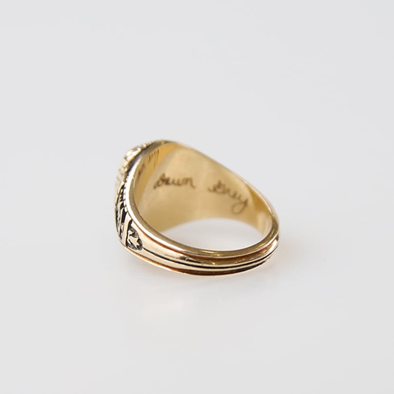 1976】10K ABERDEEN CENTRAL HIGH SCHOOL CLASS RING | VINTAGE | MATILDE