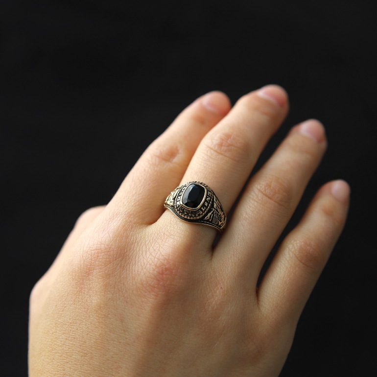 【1976】10K ABERDEEN CENTRAL HIGH SCHOOL CLASS RING