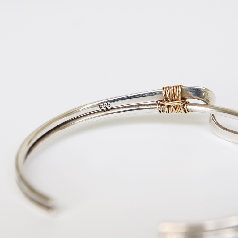 【VINTAGE】MEXICAN SILVER BANGLE