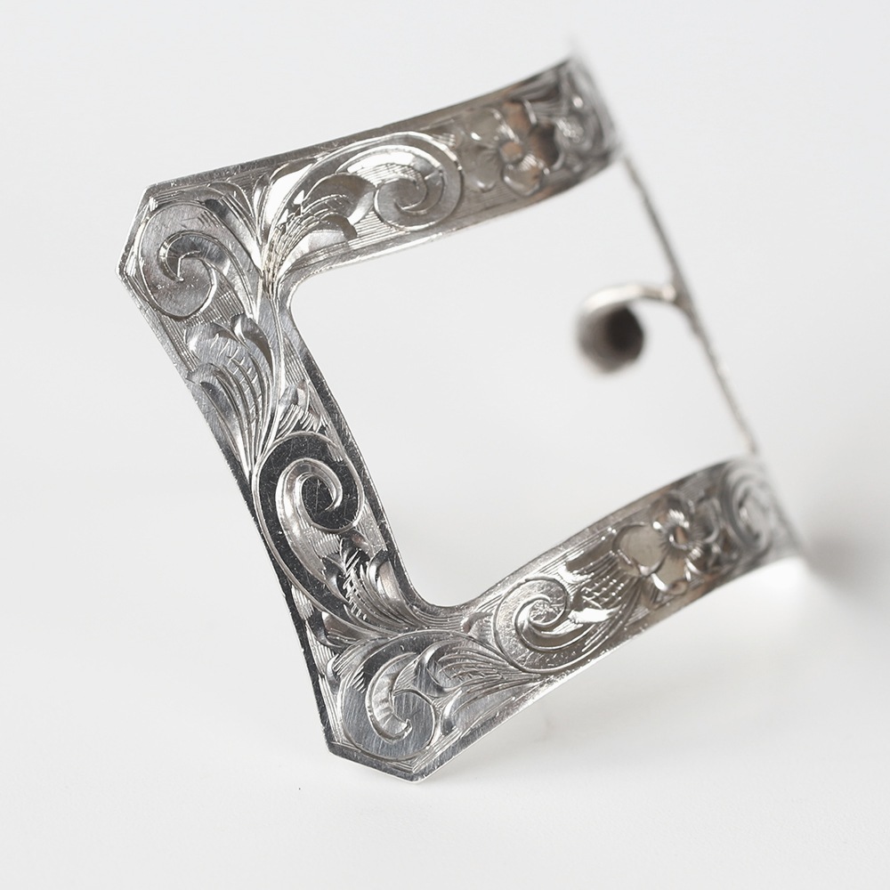 【ANTIQUE】TIFFANY&Co. Sterling Buckle Brooch