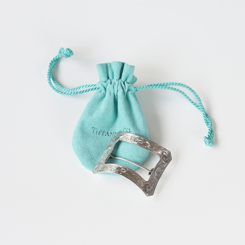 【ANTIQUE】TIFFANY&Co. Sterling Buckle Brooch