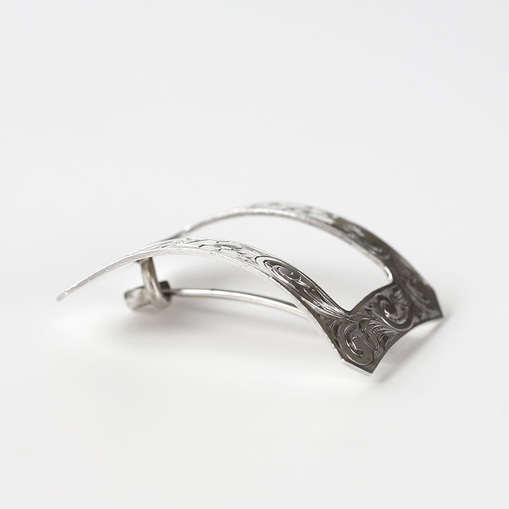 【ANTIQUE】TIFFANY&Co. Sterling Buckle Brooch