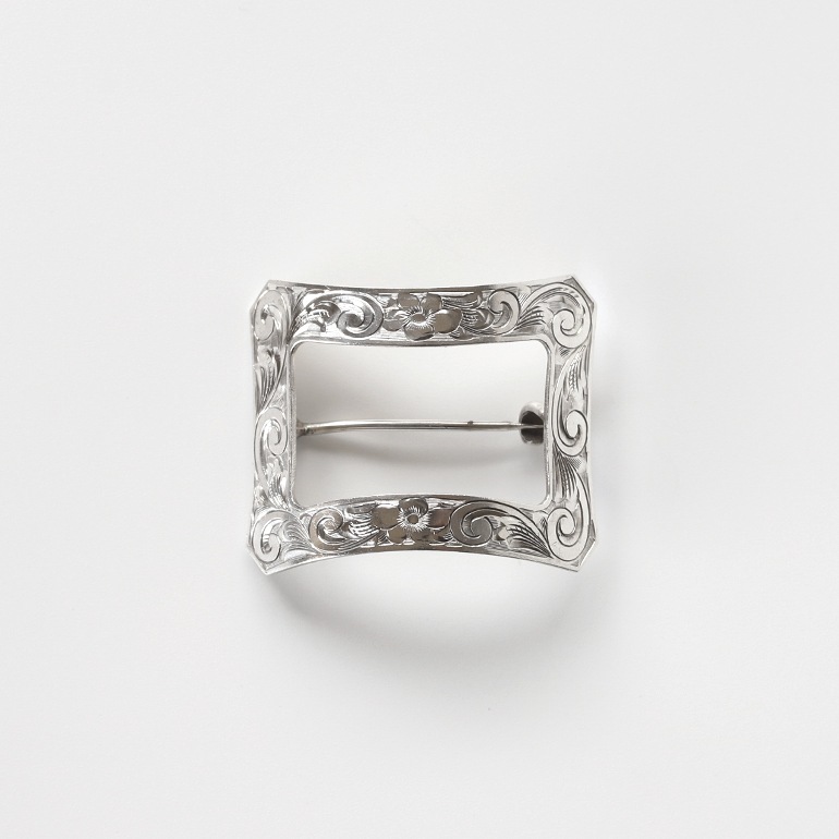 【ANTIQUE】TIFFANY&Co. Sterling Buckle Brooch