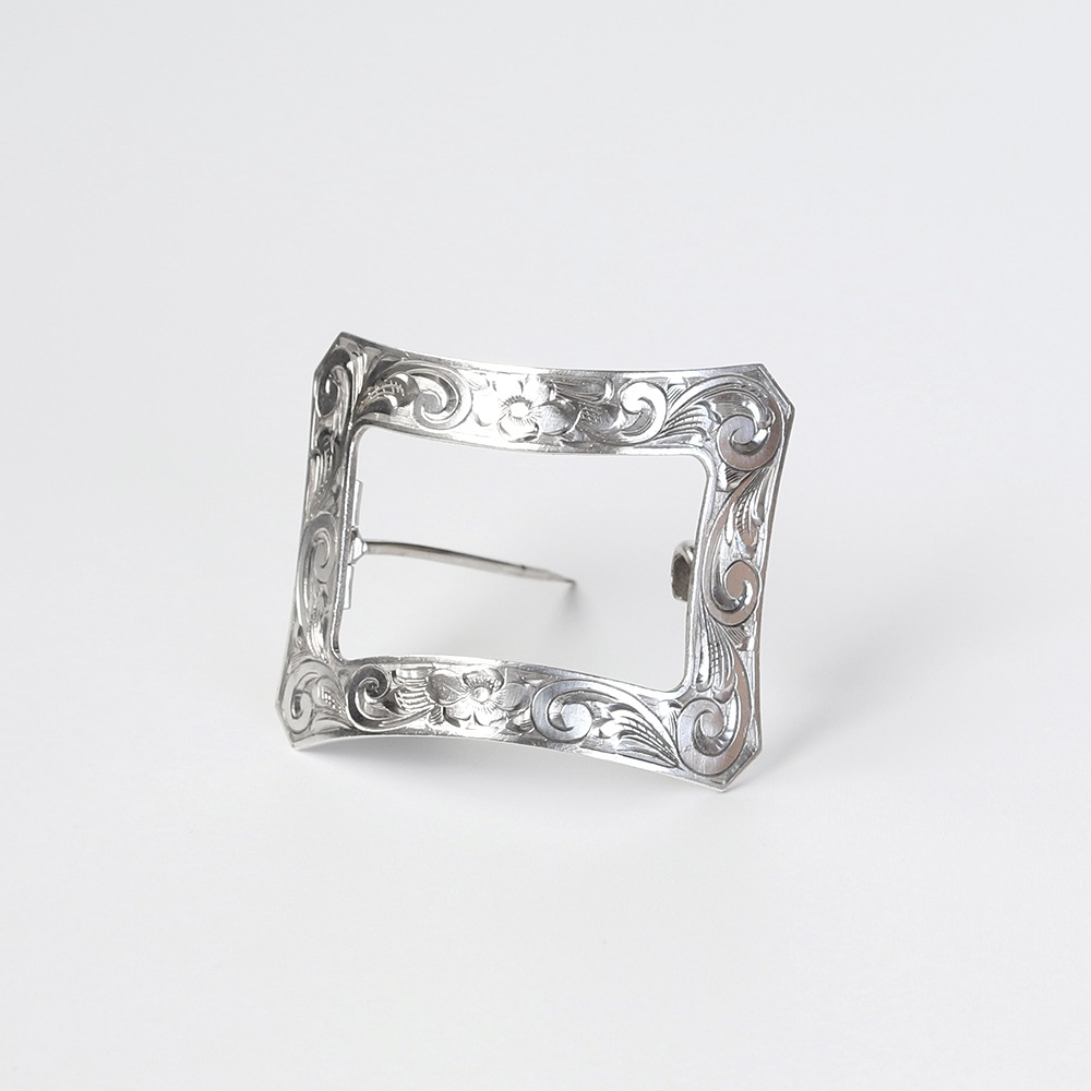 【ANTIQUE】TIFFANY&Co. Sterling Buckle Brooch