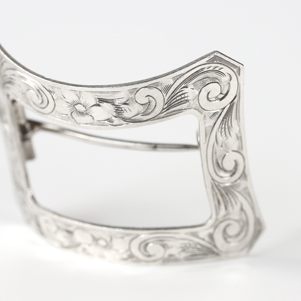 【ANTIQUE】TIFFANY&Co. Sterling Buckle Brooch