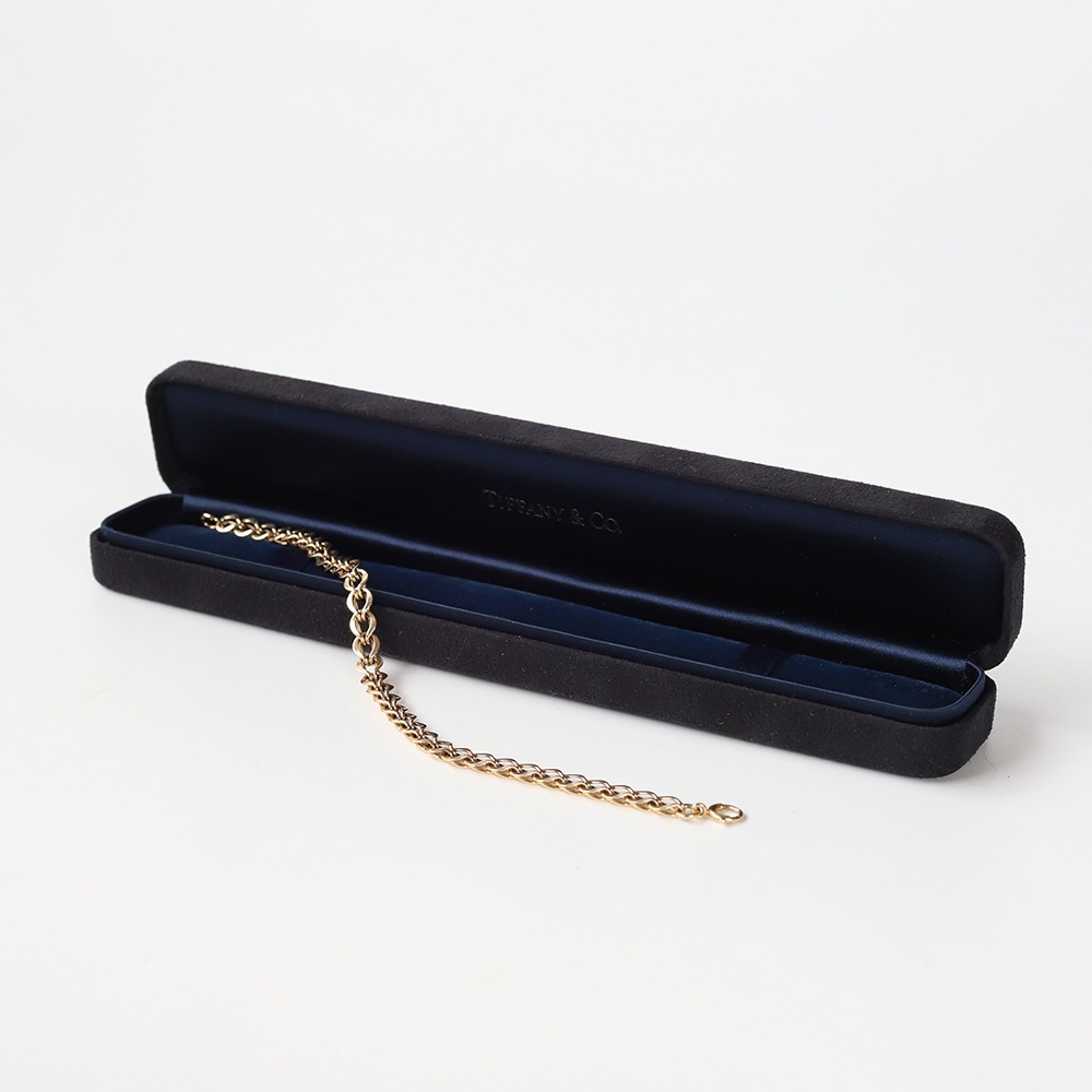 【VINTAGE】TIFFANY&Co. 14k Gold Chain Link Bracelet