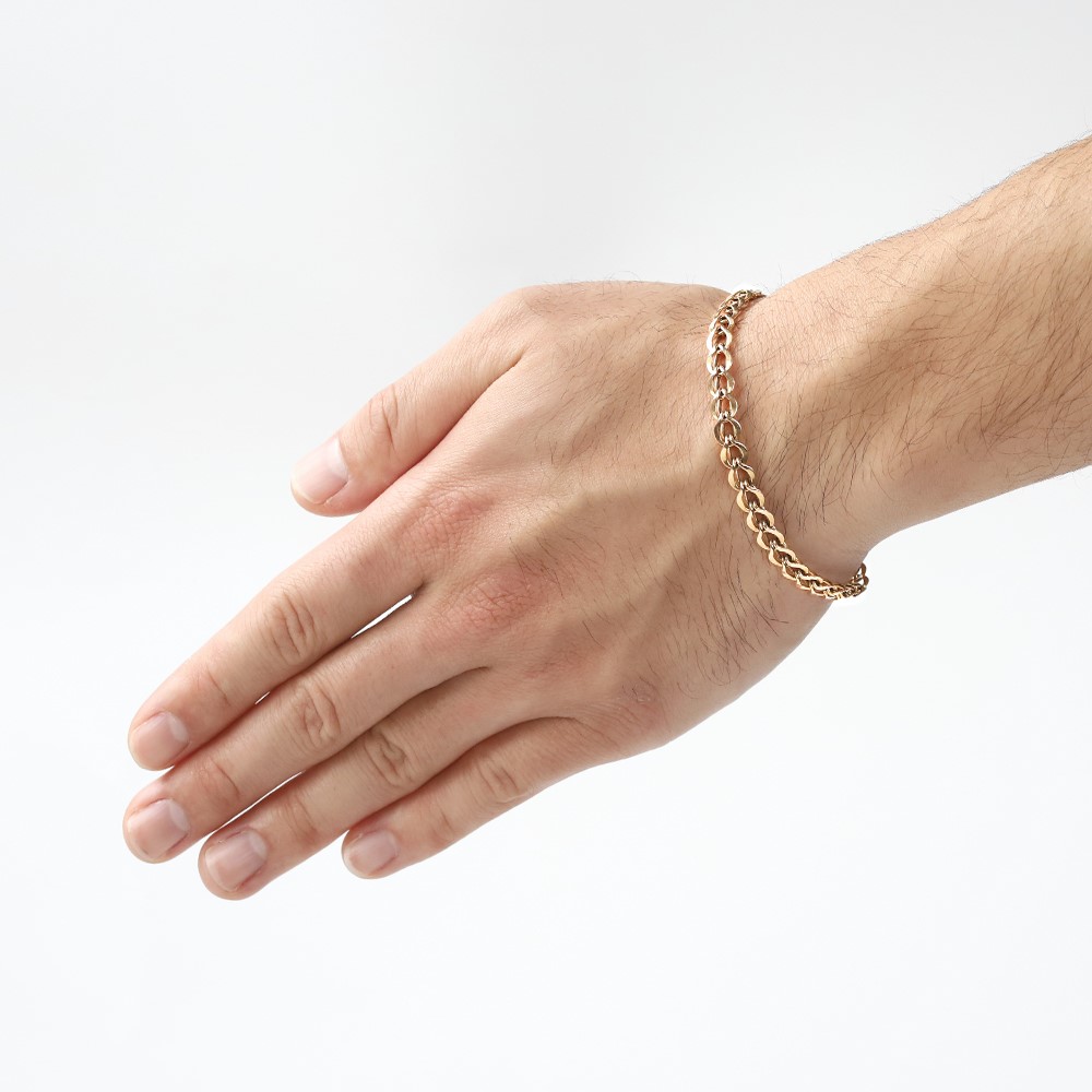 【VINTAGE】TIFFANY&Co. 14k Gold Chain Link Bracelet