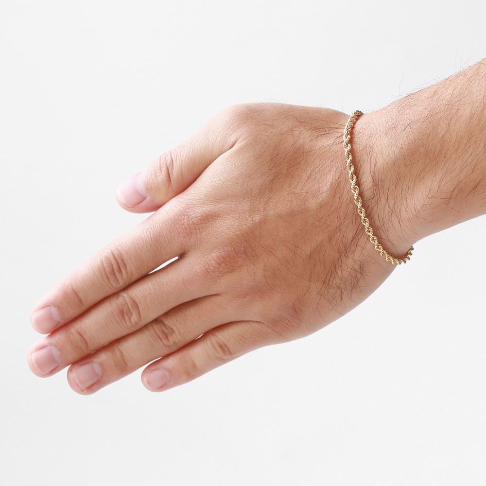 【VINTAGE】TIFFANY&Co. 14k Gold Twist Bracelet