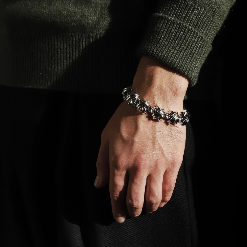 1990】TIFFANY&Co. Signature Link Bracelet | VINTAGE | MATILDE