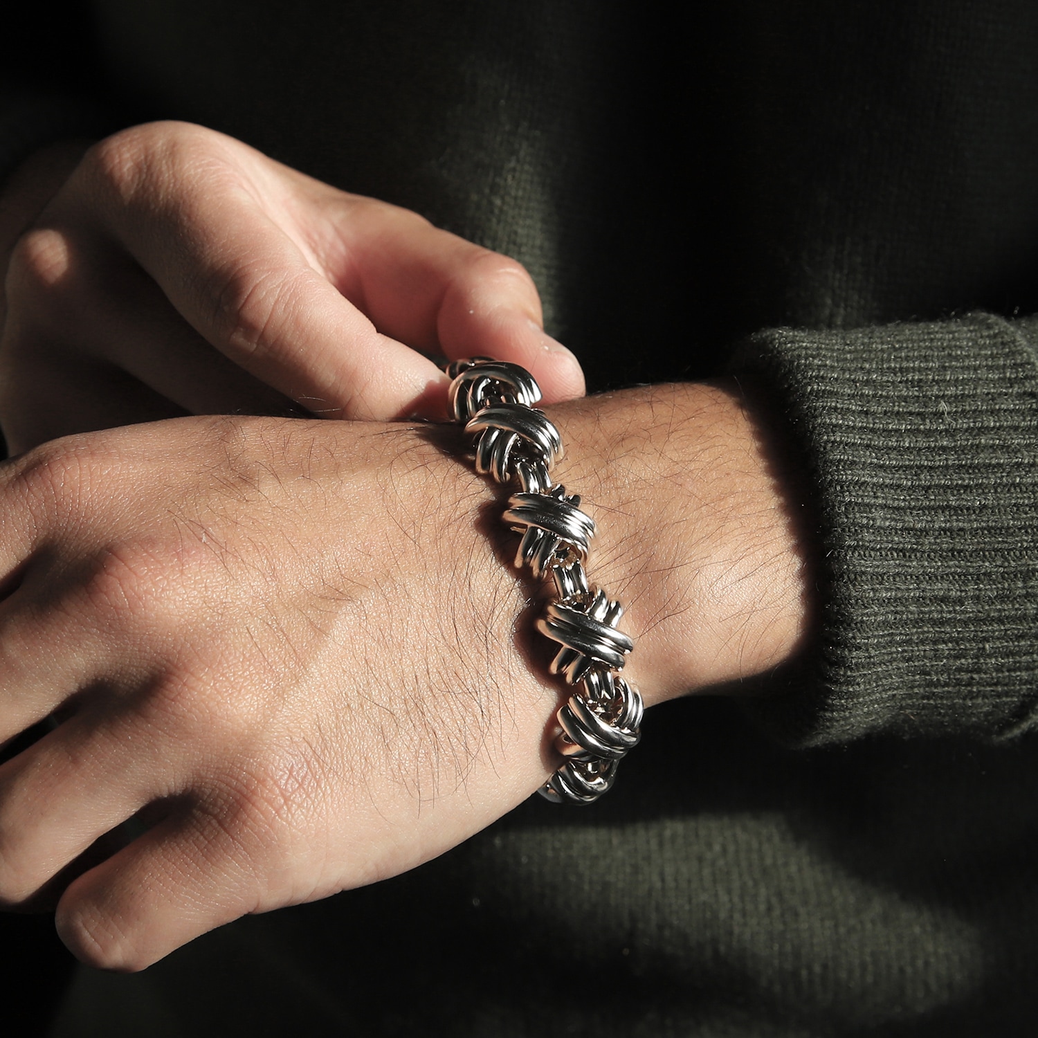 TIFFANY&Co. ティファニー シグネチャー ブレスレ ット 1990 1990】TIFFANY&Co. Signature Link Bracelet | VINTAGE | MATILDE