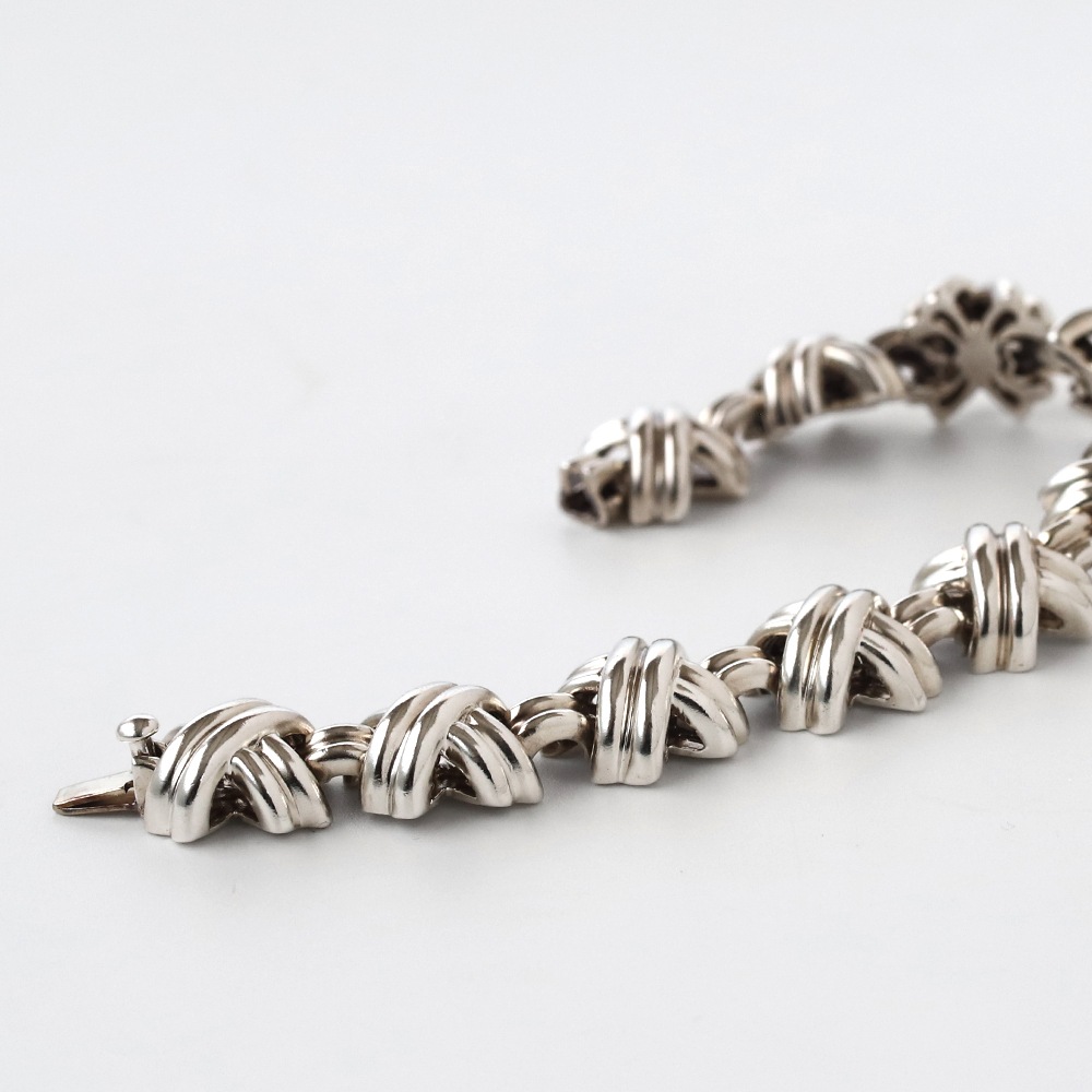 TIFFANY&Co. ティファニー シグネチャー ブレスレ ット 1990 1990】TIFFANY&Co. Signature Link Bracelet | VINTAGE | MATILDE