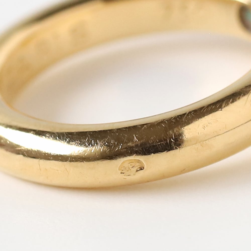 【VINTAGE】CHAUMET Anneau Emerald Ring