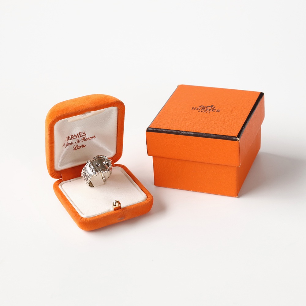 【VINTAGE】HERMES Diane Ring #50