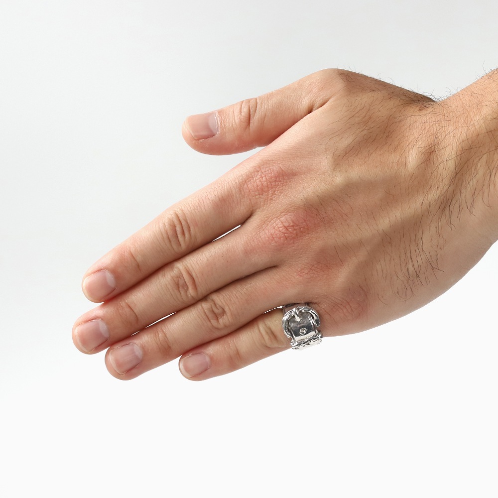 【VINTAGE】HERMES Diane Ring #50