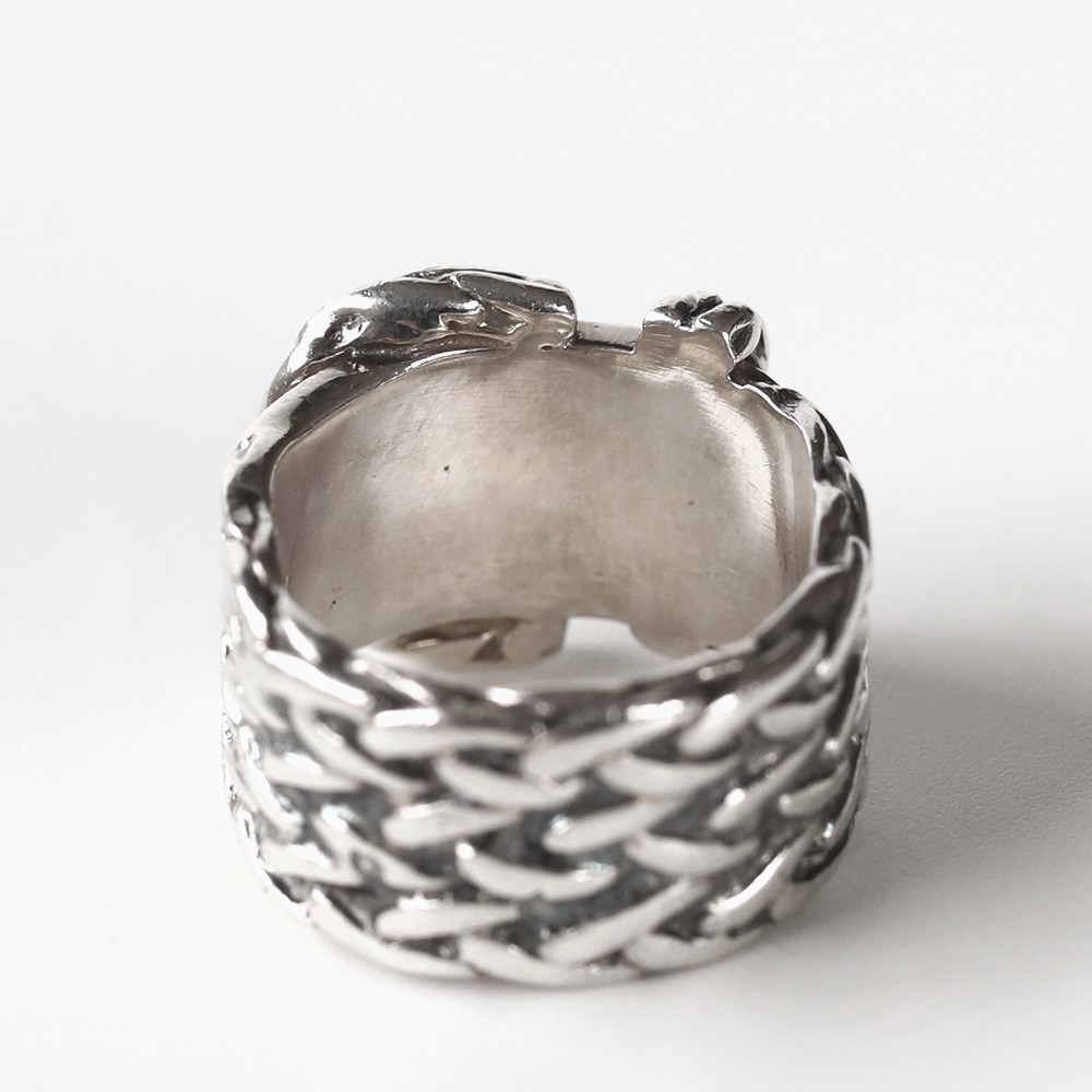 【VINTAGE】HERMES Diane Ring #50