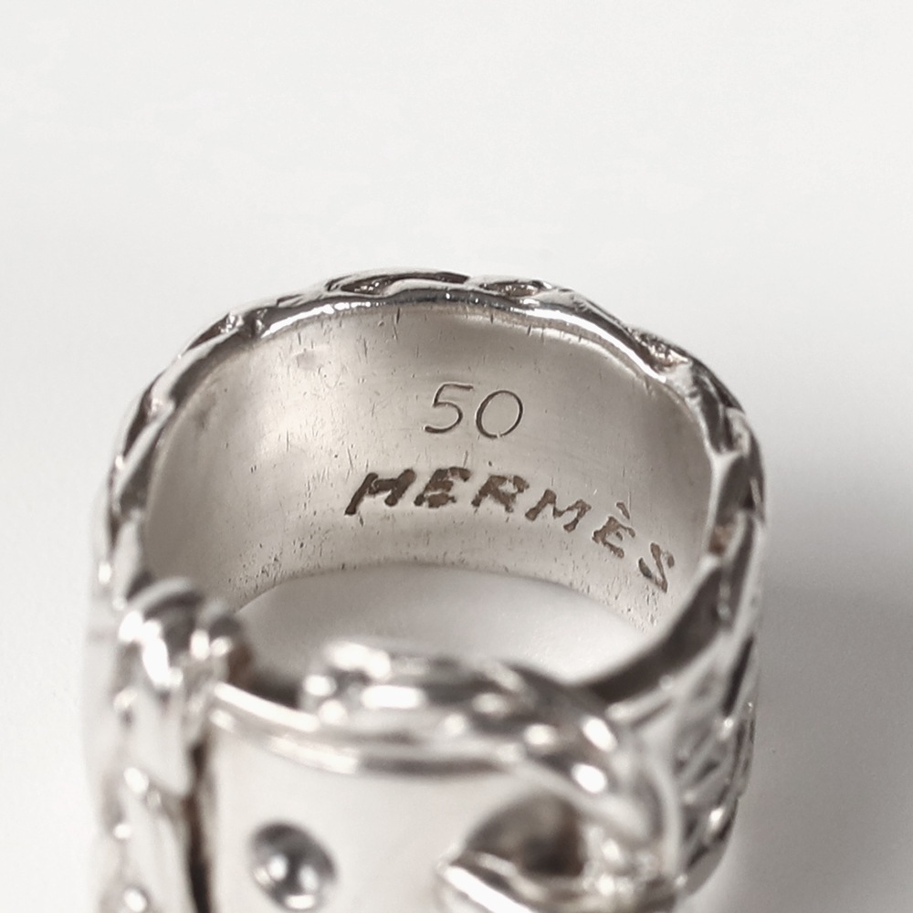 【VINTAGE】HERMES Diane Ring #50