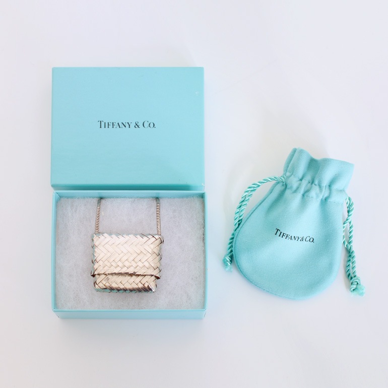 【VINATGE】TIFFANY&Co. SMALL BASKET NECKLACE