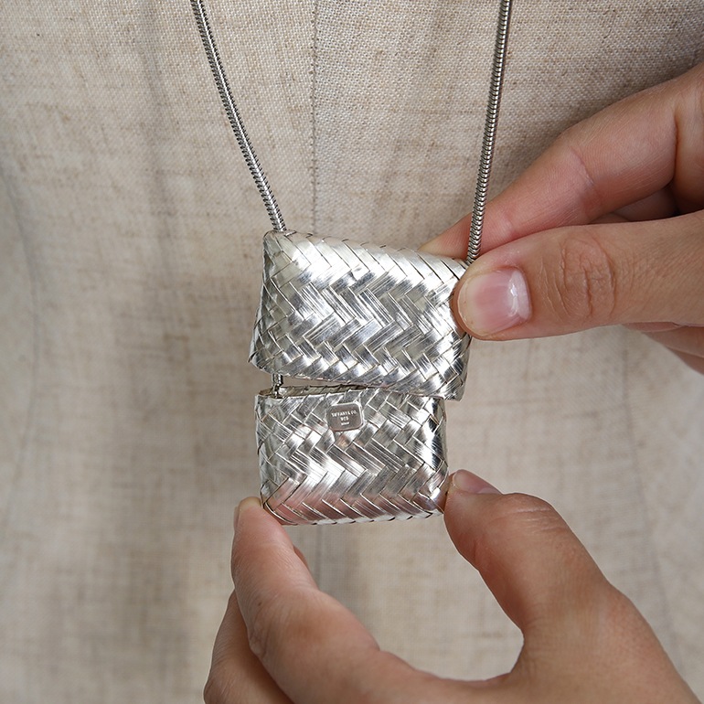 【VINATGE】TIFFANY&Co. SMALL BASKET NECKLACE