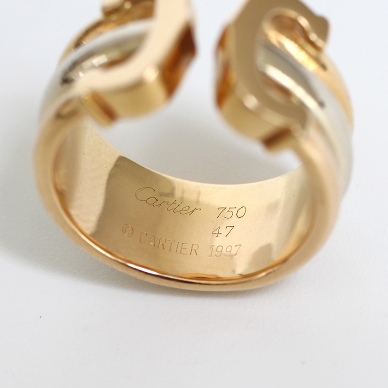 【1997】CARTIER 2C RING LM