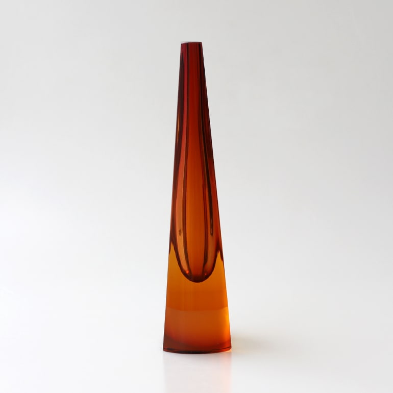 【VINTAGE】Pavel Hlava Art Glass Vase