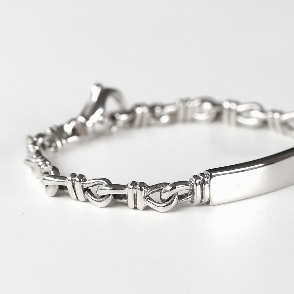 【VINTAGE】TIFFANY&Co. Knot Link ID Bracelet