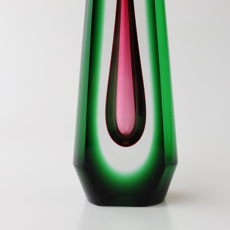 【VINTAGE】Pavel Hlava Art Glass Vase