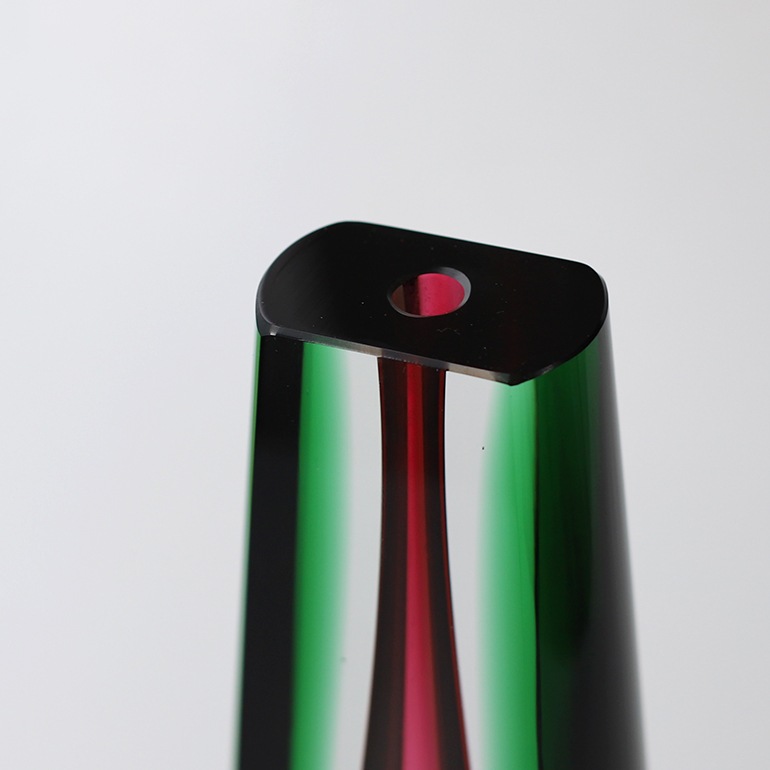 【VINTAGE】Pavel Hlava Art Glass Vase